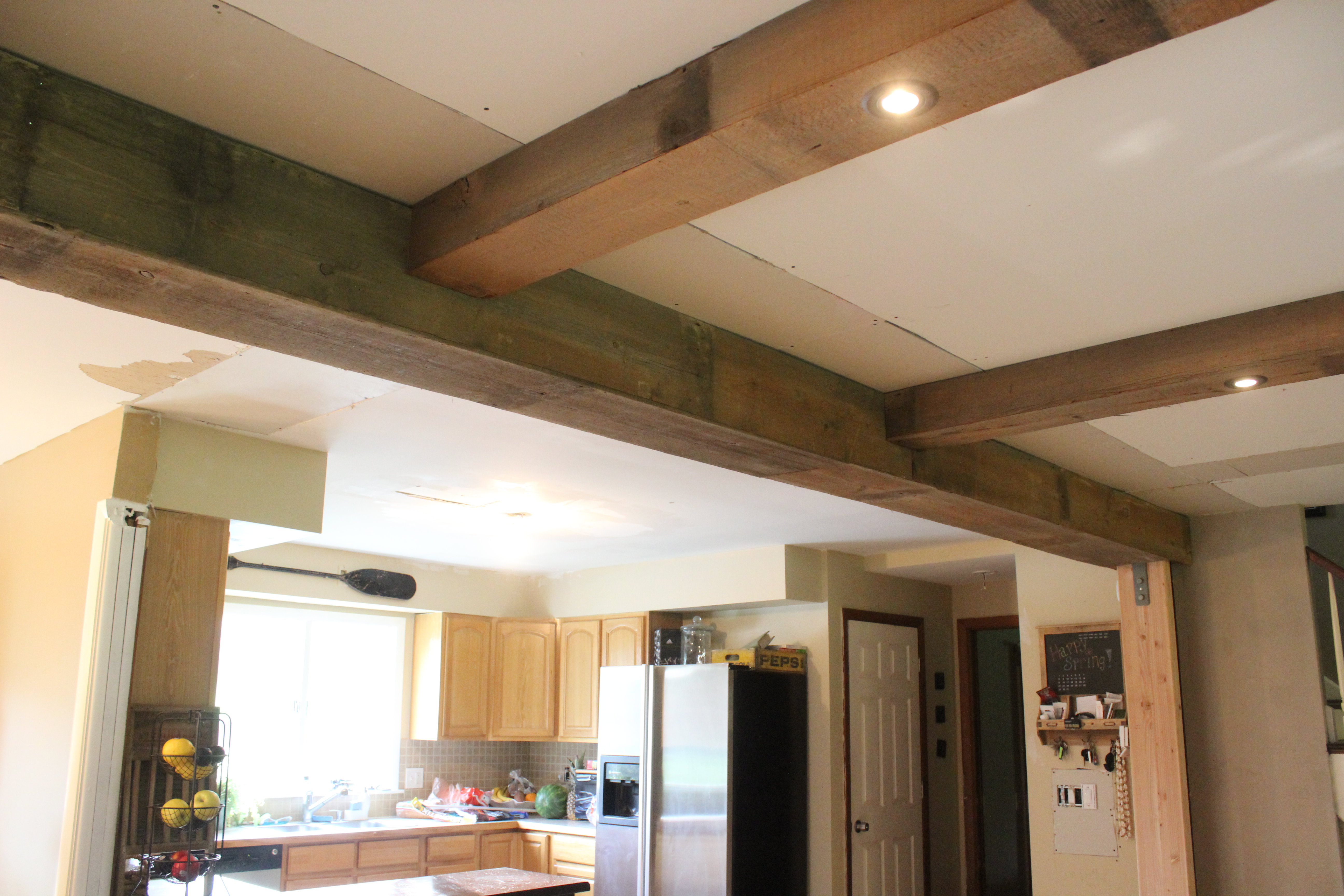 Diy Reclaimed Barn Wood Beams 12 Oaks