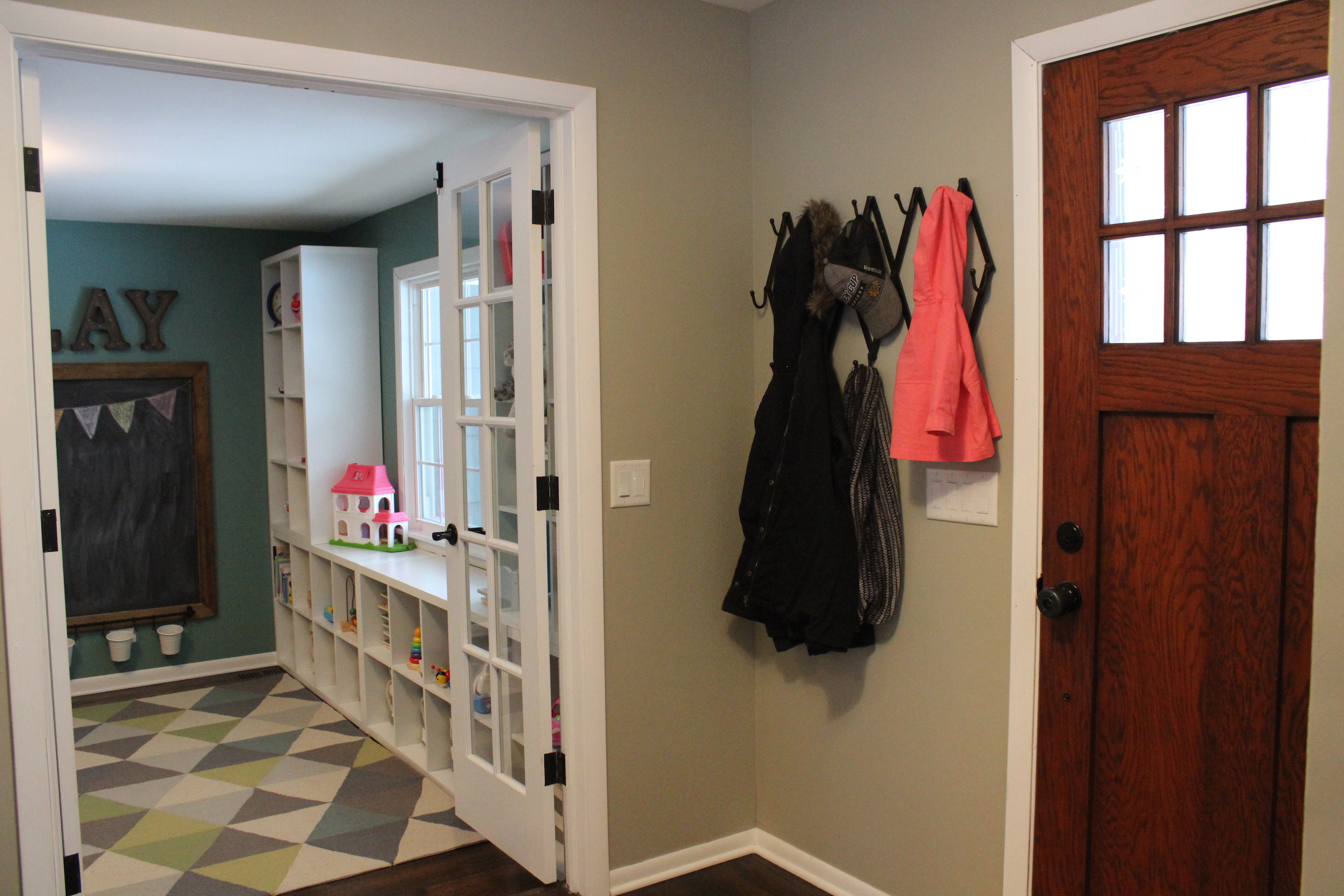 playroom entry way